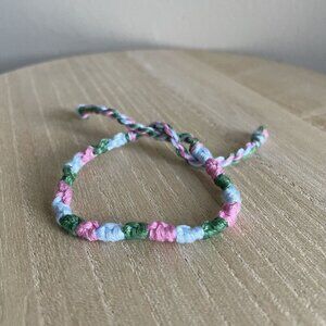 Azula Bracelet, anklet, trendy, comfortable, tie, embroidery thread, woven, gift